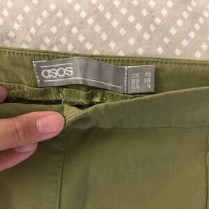 ASOS Sage Green Trousers